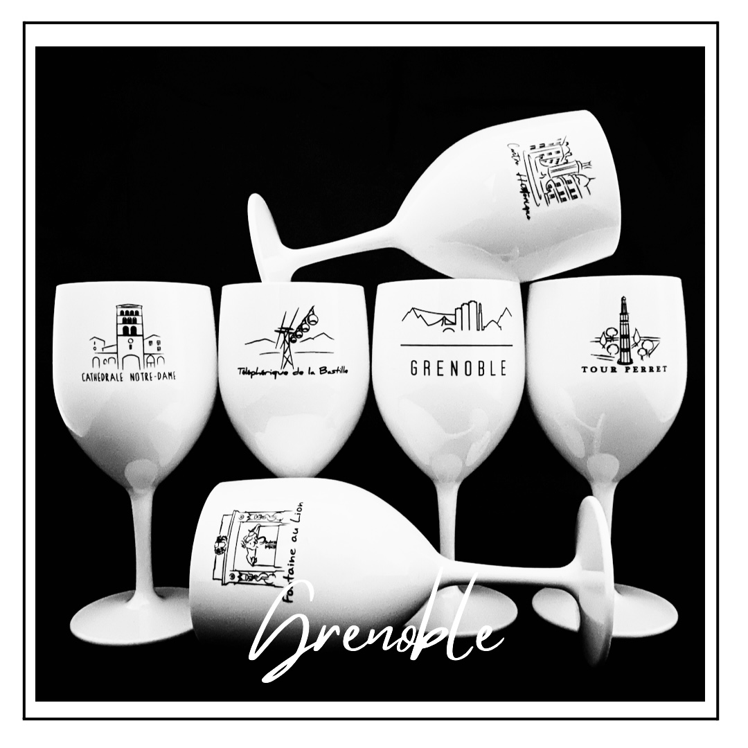 Lot de 6 verres incassables réutilisables - SUMMER EDITION